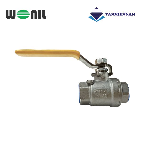 Van bi ren inox tay gạt Wonil DN15