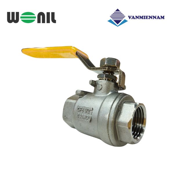 Van bi ren inox tay gạt Wonil DN15
