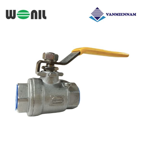 Van bi ren inox tay gạt Wonil DN15