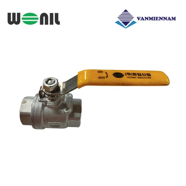 Van bi ren inox tay gạt Wonil DN20