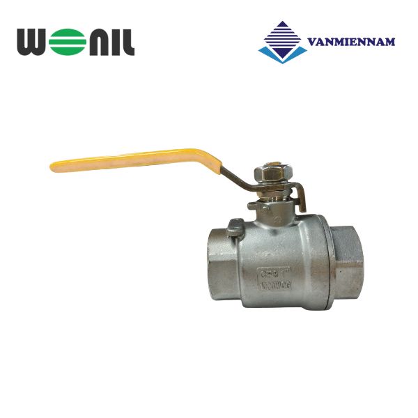 Van bi ren inox tay gạt Wonil DN25