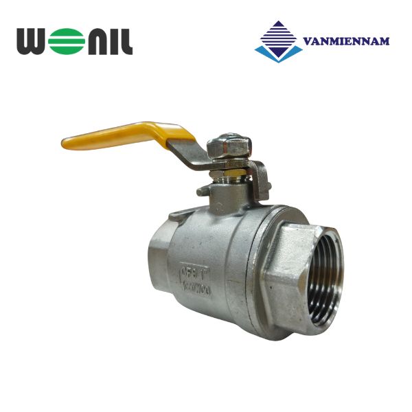 Van bi ren inox tay gạt Wonil DN25
