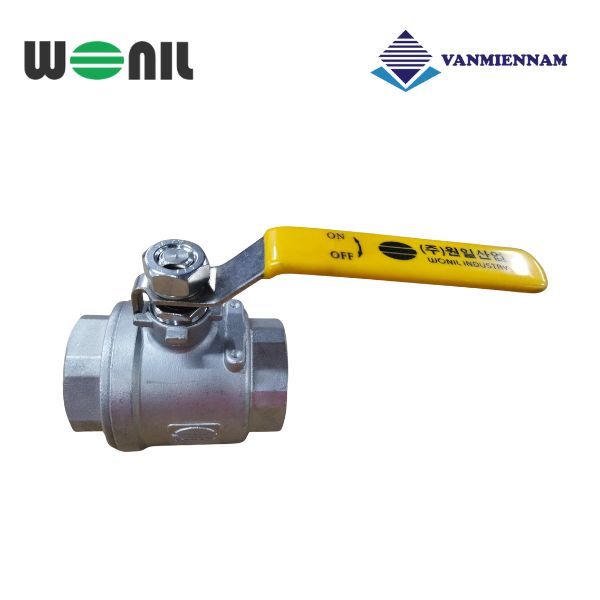 Van bi ren inox tay gạt Wonil DN40