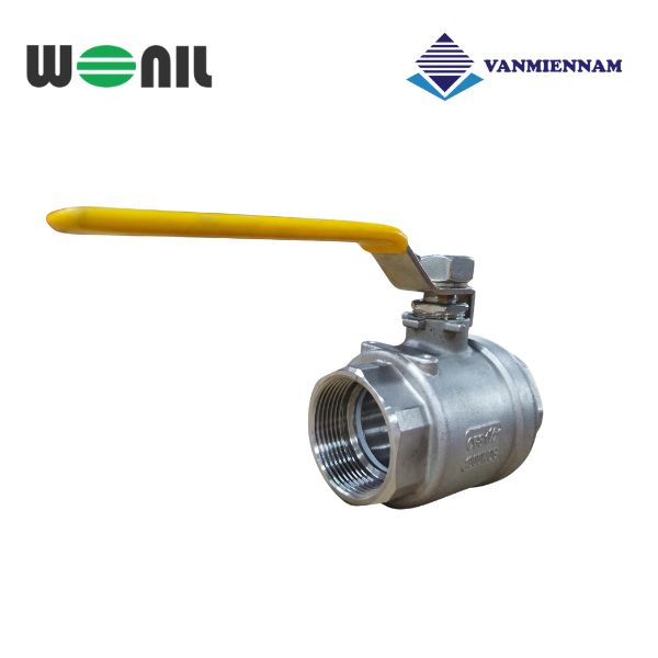 Van bi ren inox tay gạt Wonil DN40