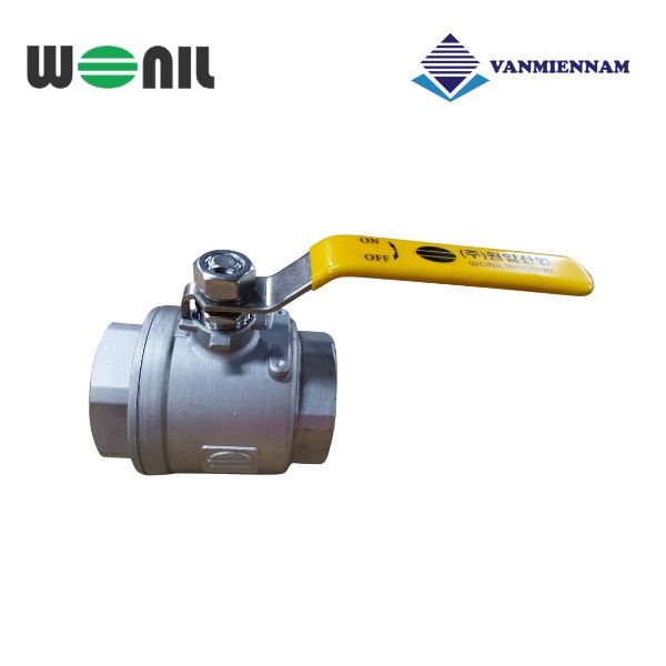 Van bi ren inox tay gạt Wonil DN50