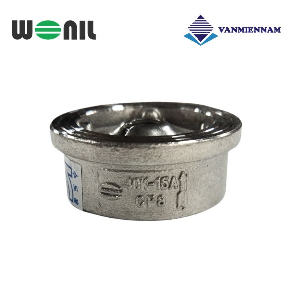 Van 1 chiều cối inox Wonil DN15