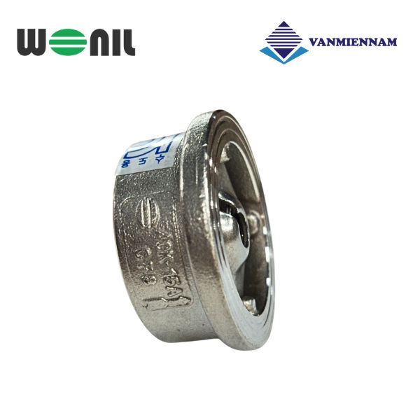 Van 1 chiều cối inox Wonil DN15
