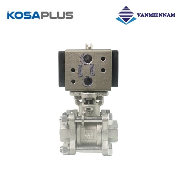 Van bi ren 3PC điều khiển khí nén KosaPlus DN15
