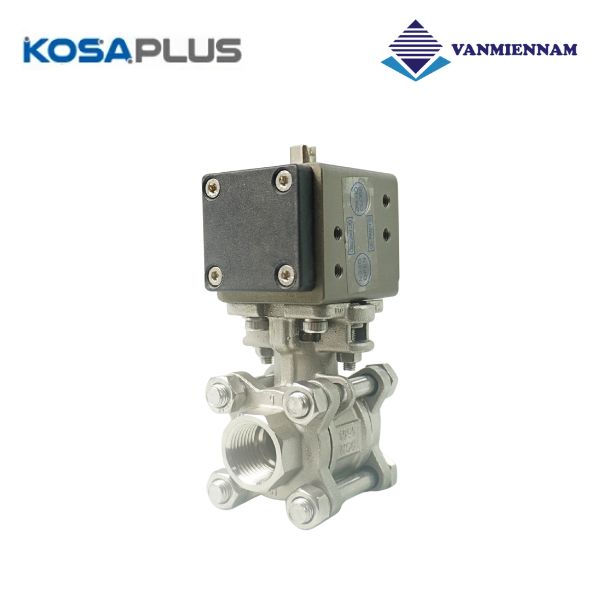Van bi ren 3PC điều khiển khí nén KosaPlus DN15