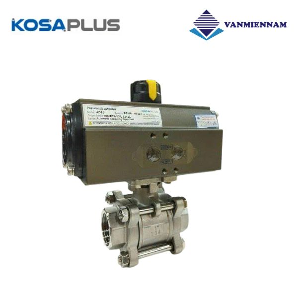 Van bi ren 3pc điều khiển khí nén KosaPlus DN25