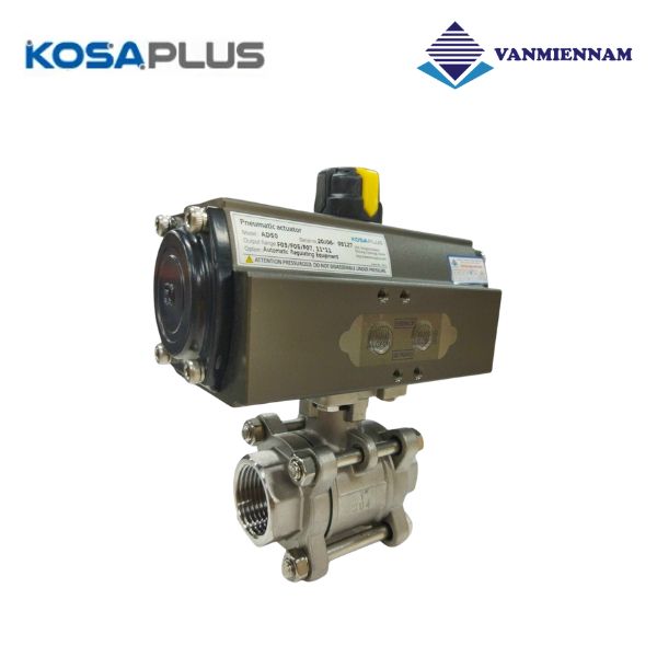 Van bi ren 3pc điều khiển khí nén KosaPlus DN25