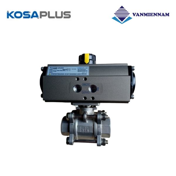 Van bi ren 3pc điều khiển khí nén KosaPlus DN25
