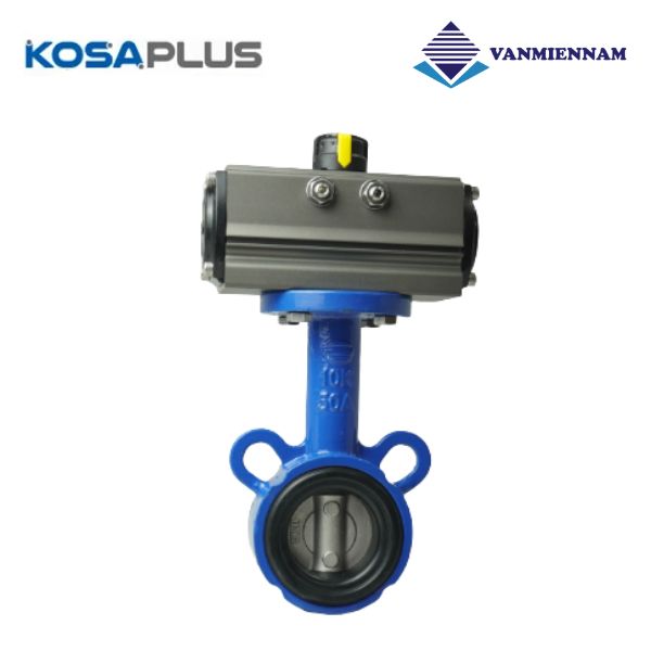 Van bướm gang điều khiển khí nén KosaPlus DN50