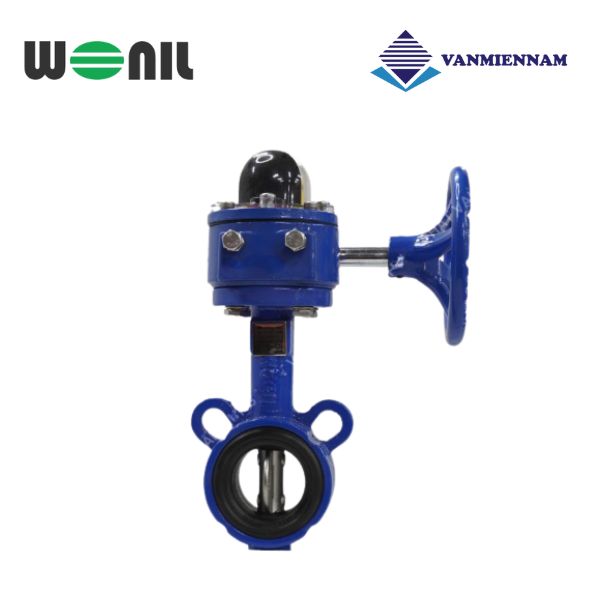 Van bướm tay quay gang Wonil DN50