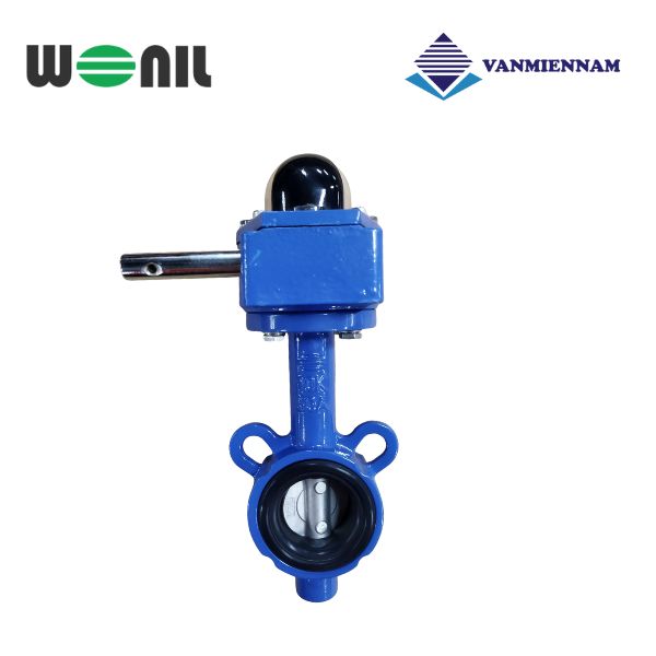 Van bướm tay quay gang Wonil DN50