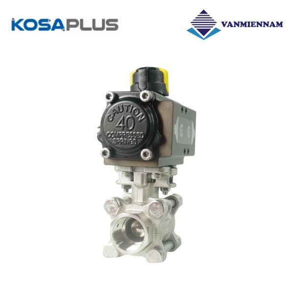 Van bi ren 3pc điều khiển khí nén KosaPlus DN20