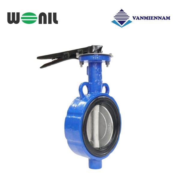 Van bướm tay gạt gang Wonil DN125