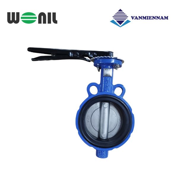 Van bướm tay gạt gang Wonil DN125