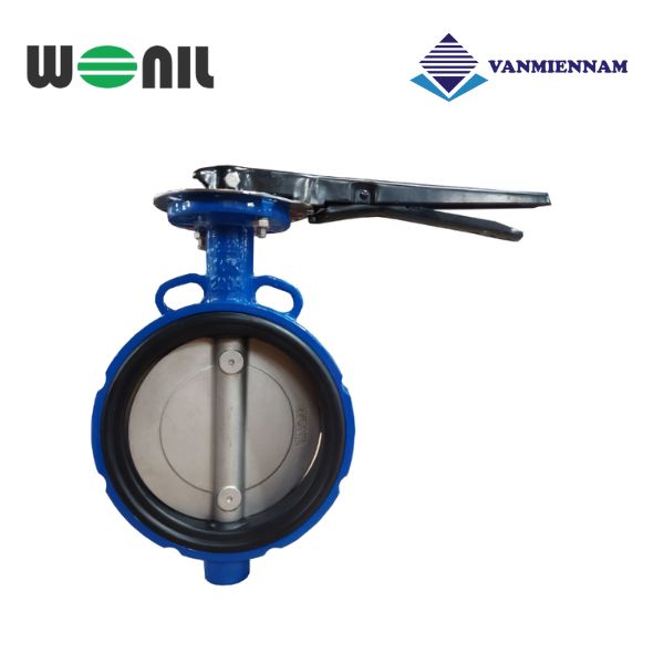 Van bướm tay gạt gang Wonil DN200