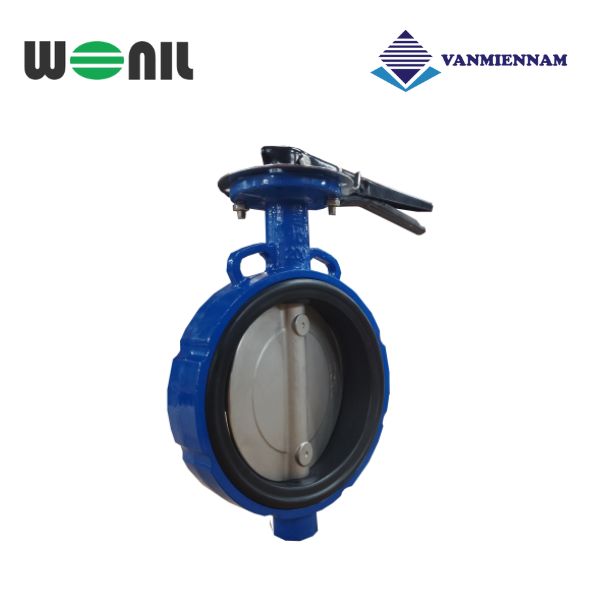 Van bướm tay gạt gang Wonil DN200