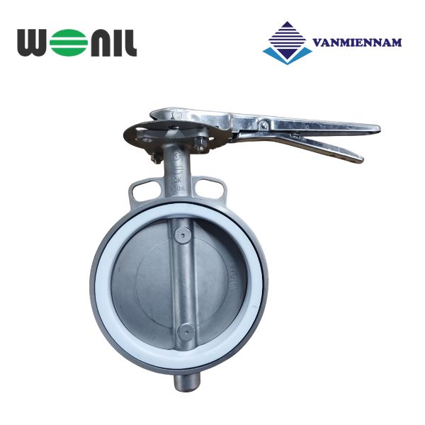 Van bướm tay gạt inox Wonil DN200
