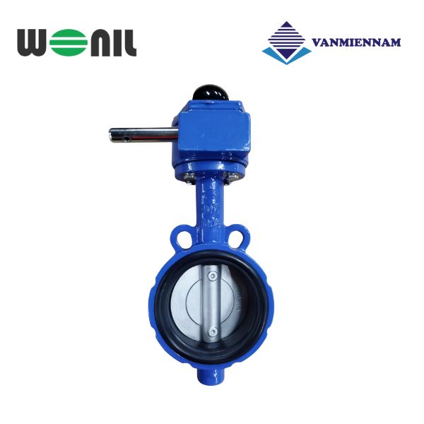 Van bướm tay quay gang Wonil DN100