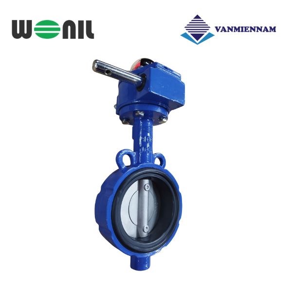 Van bướm tay quay gang Wonil DN100