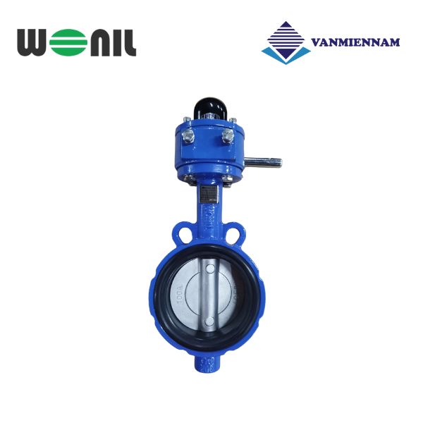 Van bướm tay quay gang Wonil DN100