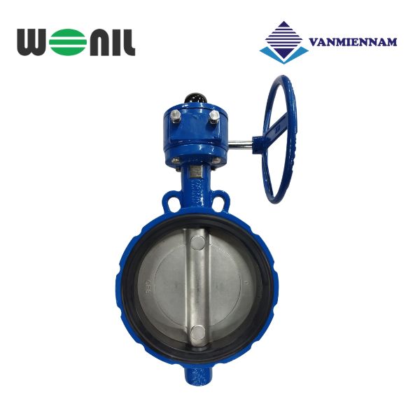 Van bướm tay quay gang Wonil DN400