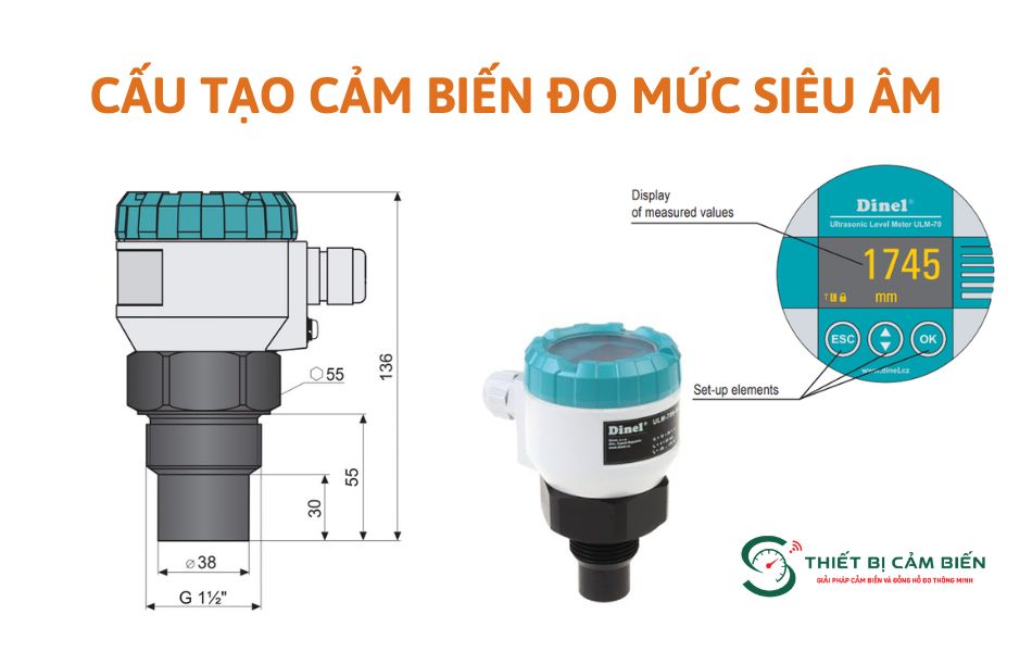 cau tao cam bien do muc sieu am
