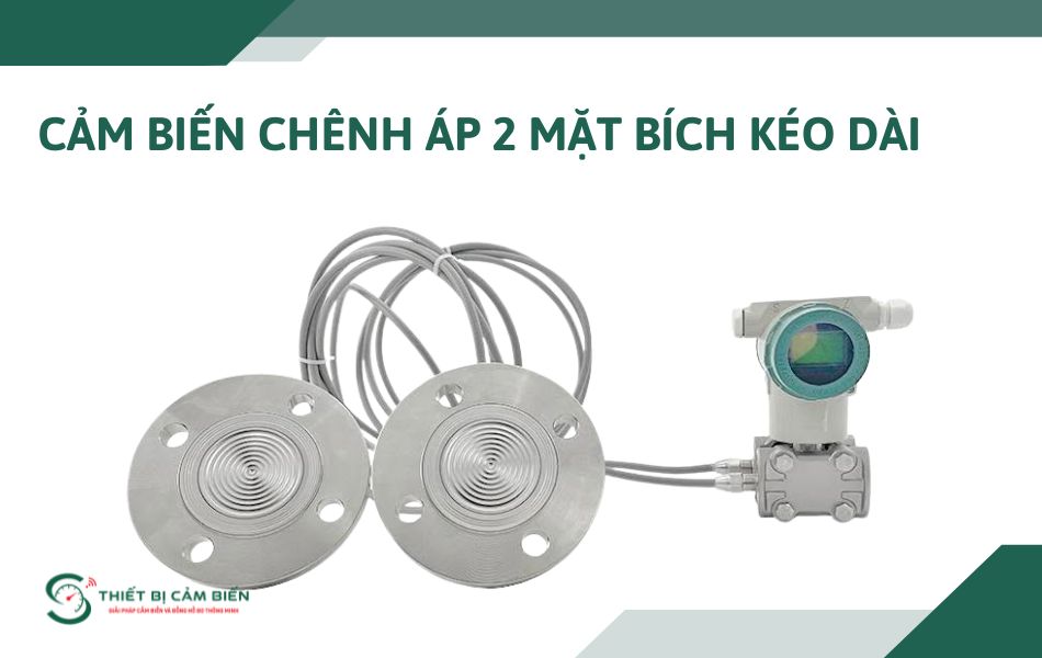 cam bien chenh ap 2 mat bich keo dai