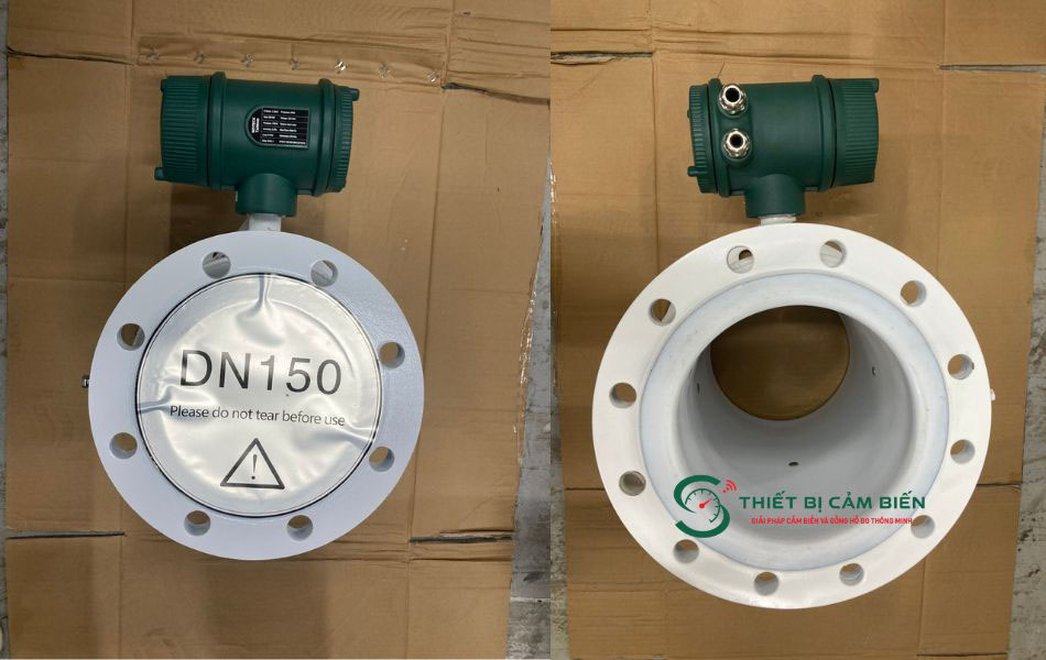 dong ho nuoc dien tu woteck dn150