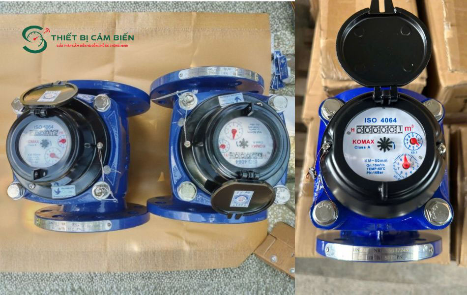 dong ho nuoc komax dn250