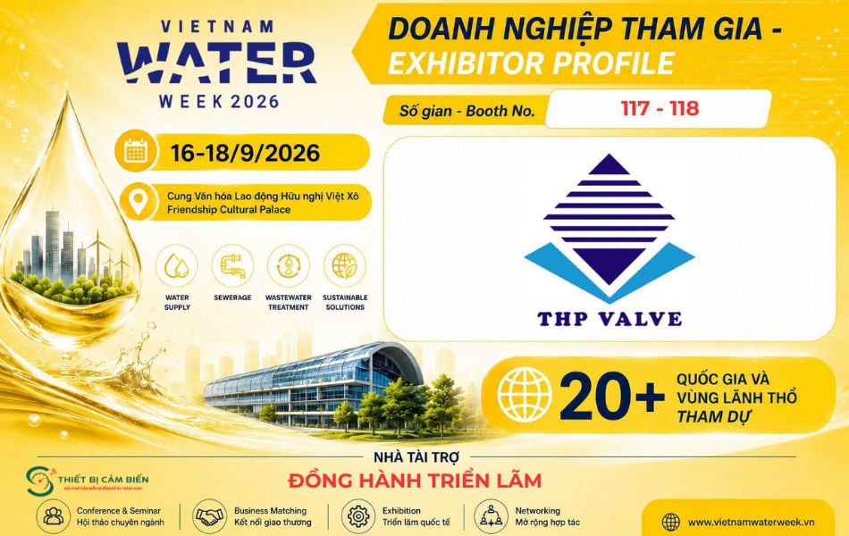 thiet bi cam bien tham gia vietnam water week 2026