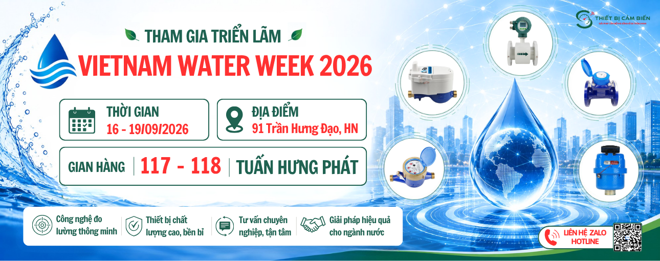 vietnam water week 2026 thiet bi cam bien thp