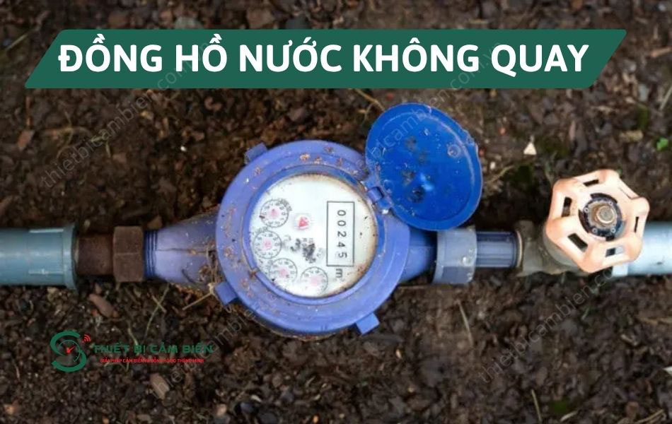 dong ho nuoc khong quay
