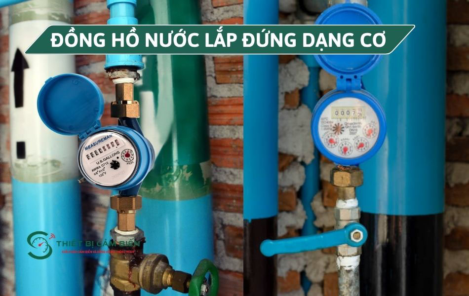 dong ho nuoc lap dung dang co