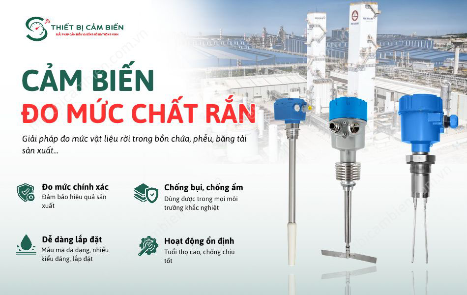 cam bien do muc chat ran
