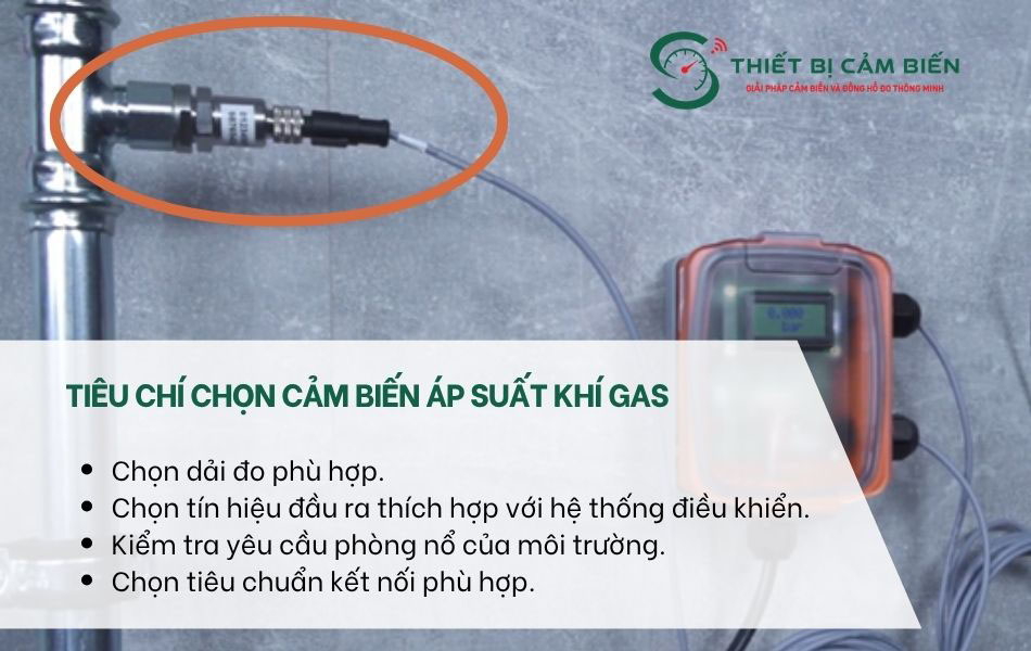 tieu chi chon cam bien ap suat khi gas