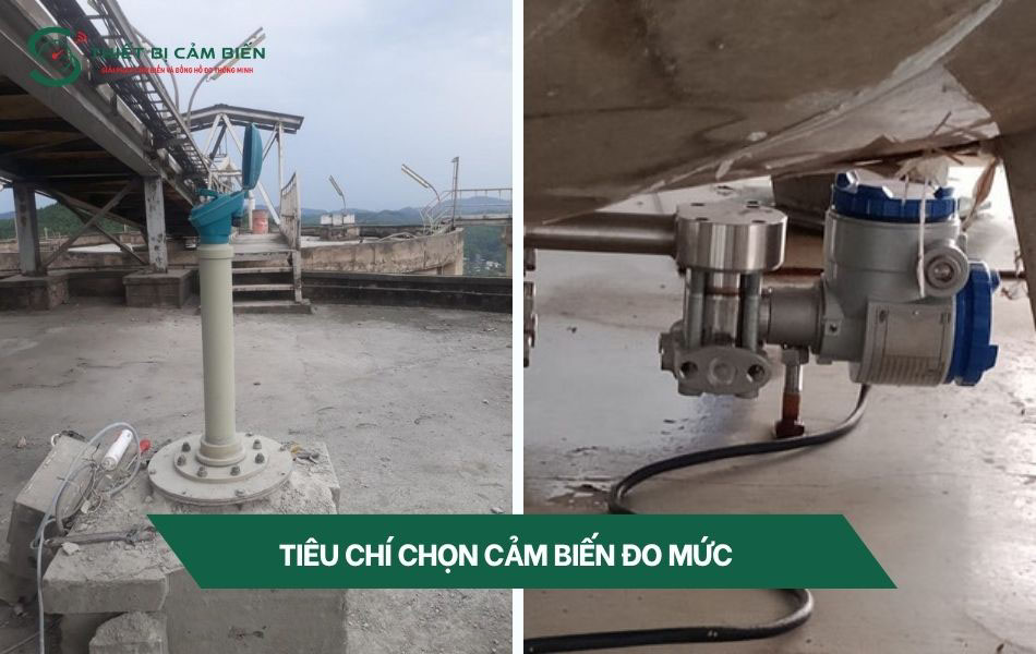 tieu chi chon cam bien do muc