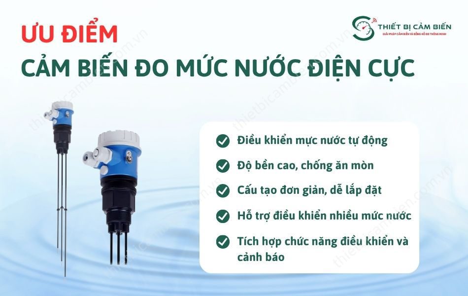 uu diem cam bien do muc nuoc dien cuc